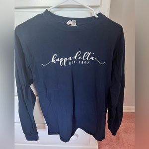 Long sleeve Kappa Delta shirt